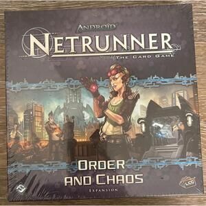 Android Netrunner Order & Chaos Expansion Fantasy Flight Games Brand New Sealed